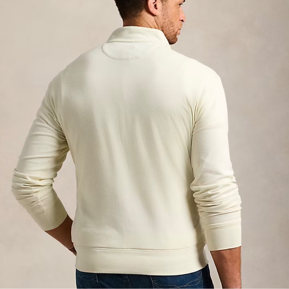 Polo Ralph Lauren Luxury Jersey Quarter-Zip Pullover - Picture 4 of 5